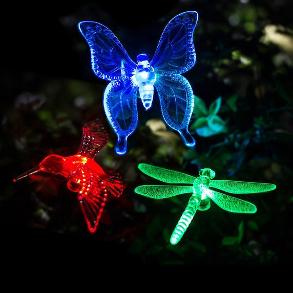 Colorful LED Garden Lights